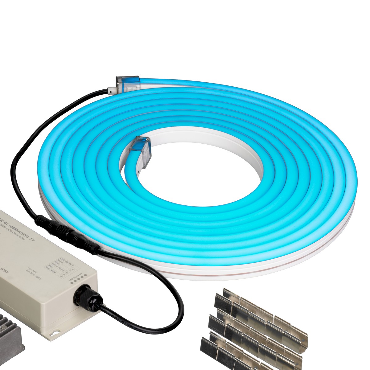 American Lighting - SPKPL-NFPROL-RGBW-12VAC-6MKIT - Neon Lateral Bend Rgbw 6M Kit - Spektrum+ Neon Kit - White