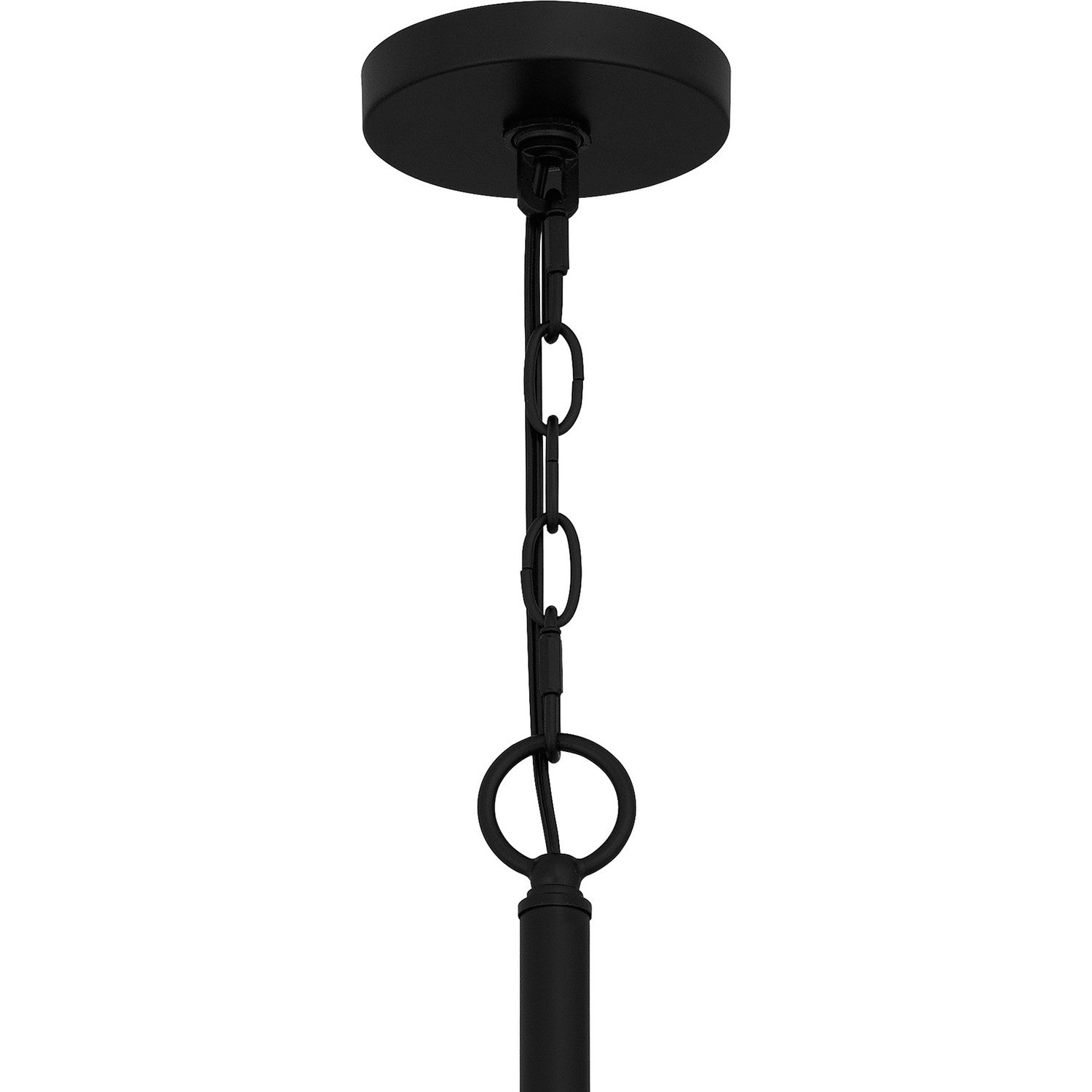 Quoizel - ABR5128MBK - 12 Light Chandelier - Abner - Matte Black