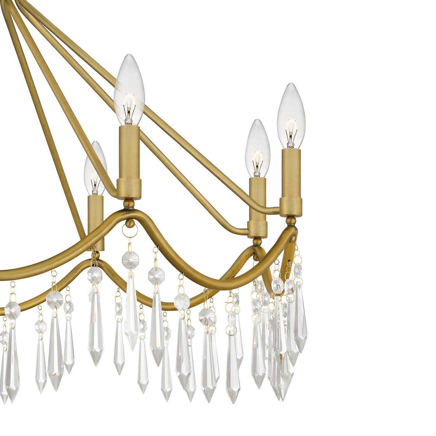 Quoizel - AID5030AB - Eight Light Chandelier - Airedale - Aged Brass