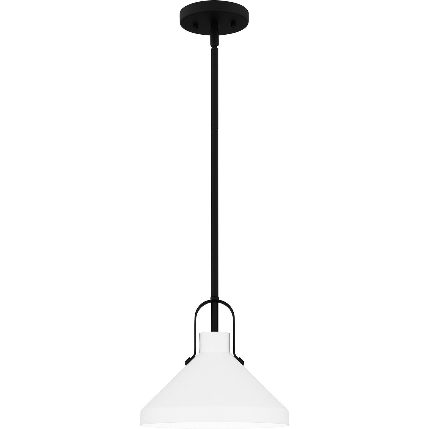 Quoizel - BIK1510MBK - One Light Pendant - Brink - Matte Black