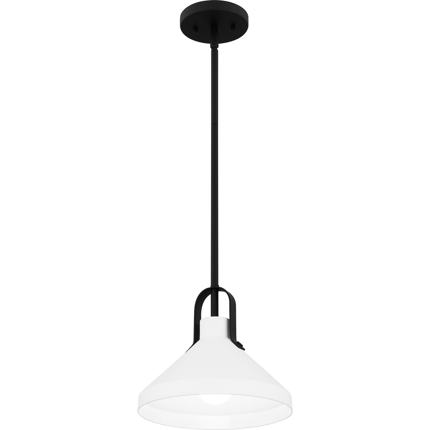 Quoizel - BIK1510MBK - One Light Pendant - Brink - Matte Black