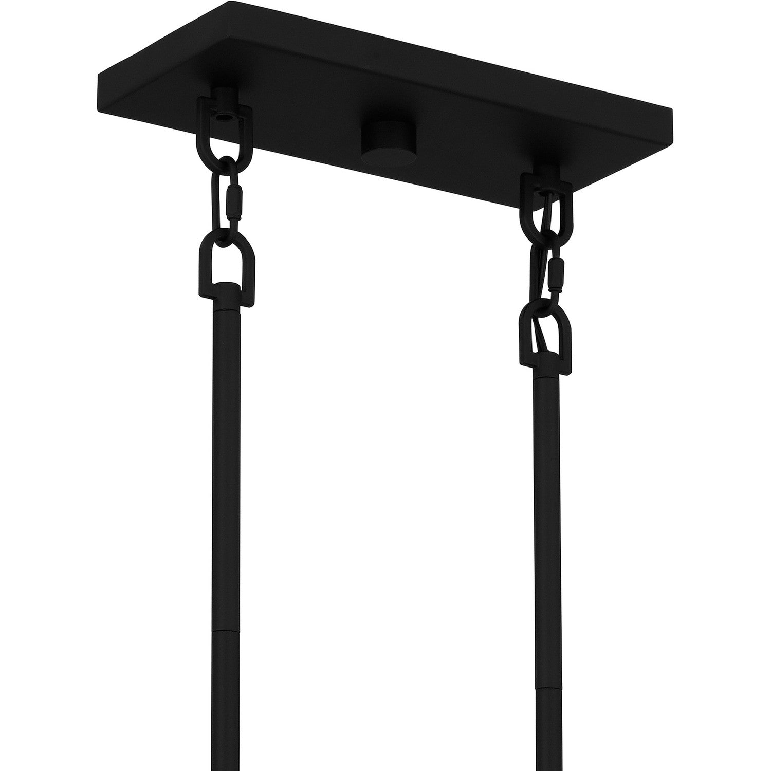 Quoizel - BIK338MBK - Three Light Linear Chandelier - Brink - Matte Black