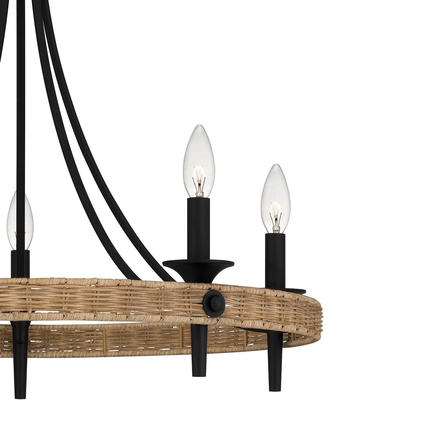 Quoizel - CNI5026MBK - Five Light Chandelier - Catania - Matte Black
