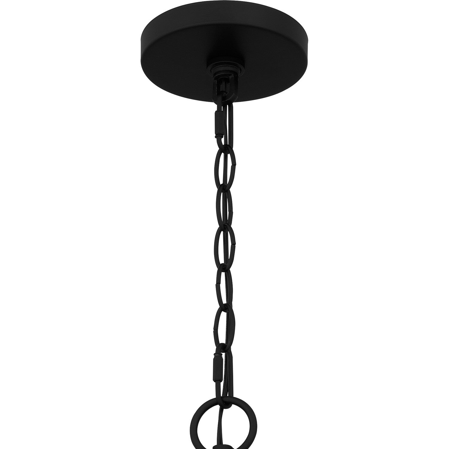 Quoizel - CPE5025MBK - Six Light Chandelier - Calliope - Matte Black