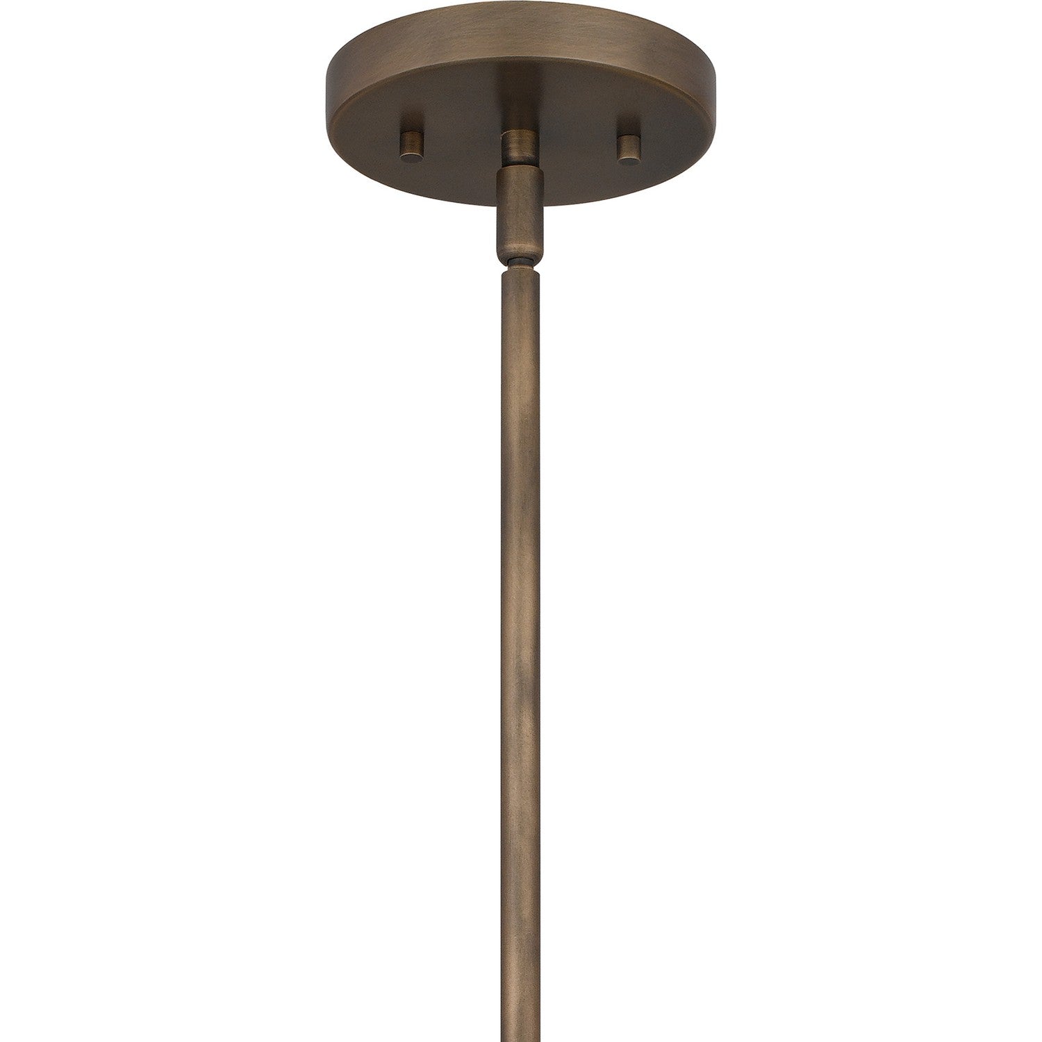 Quoizel - CRO5026SU - Six Light Chandelier - Cross - Statuary Bronze