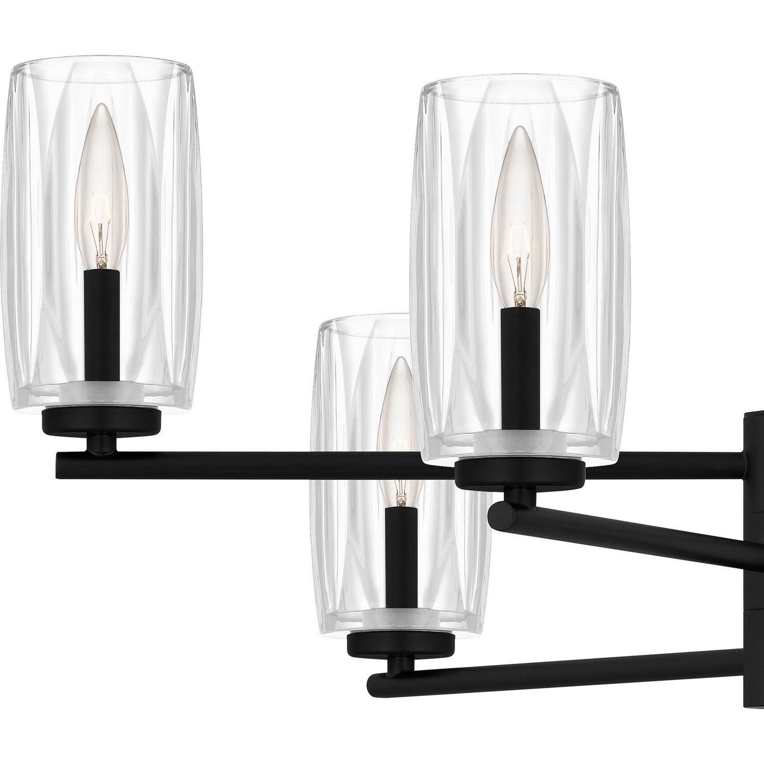 Quoizel - CUN5026MBK - Six Light Chandelier - Cunningham - Matte Black