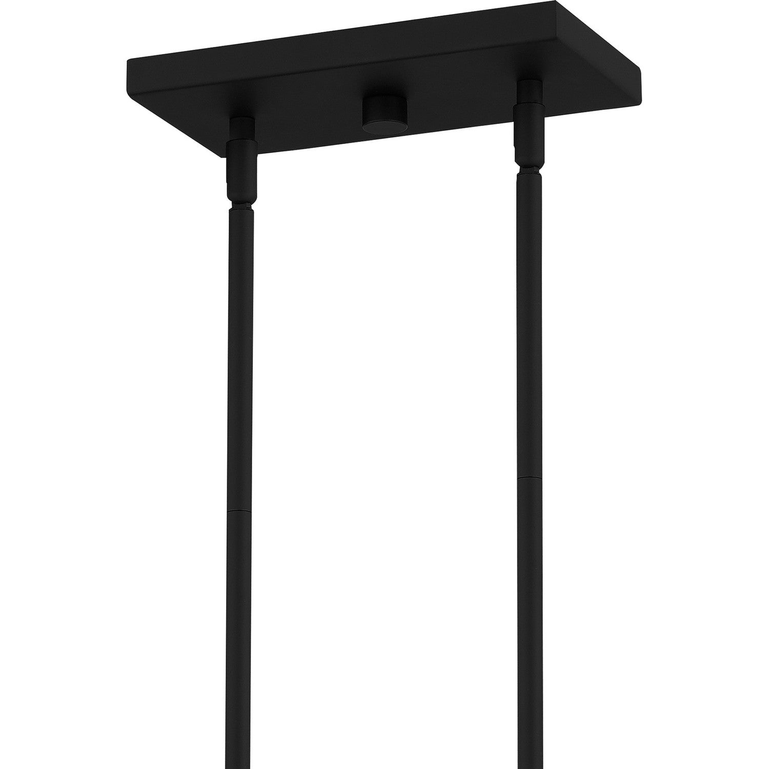 Quoizel - DPN538MBK - Five Light Linear Chandelier - Daphne - Matte Black