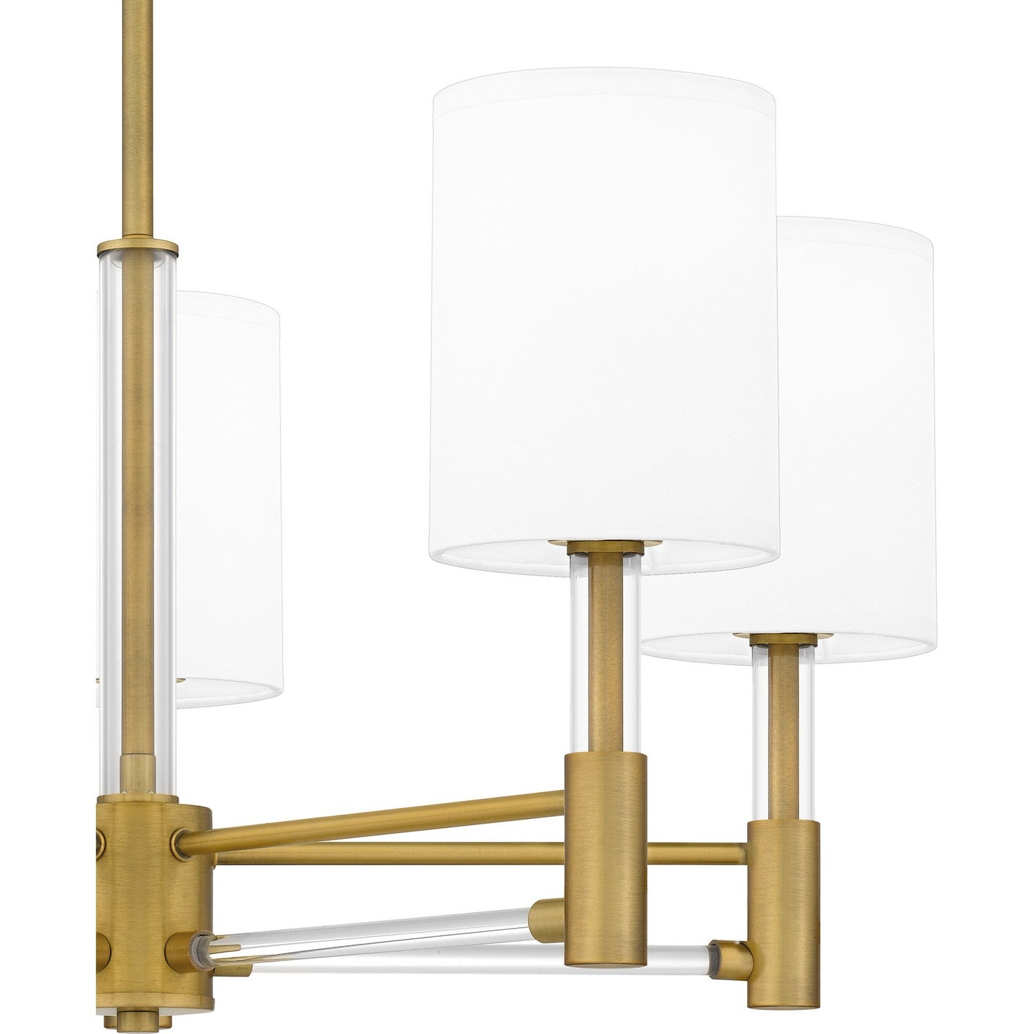 Quoizel - GCN5026AB - Five Light Chandelier - Gretchen - Aged Brass