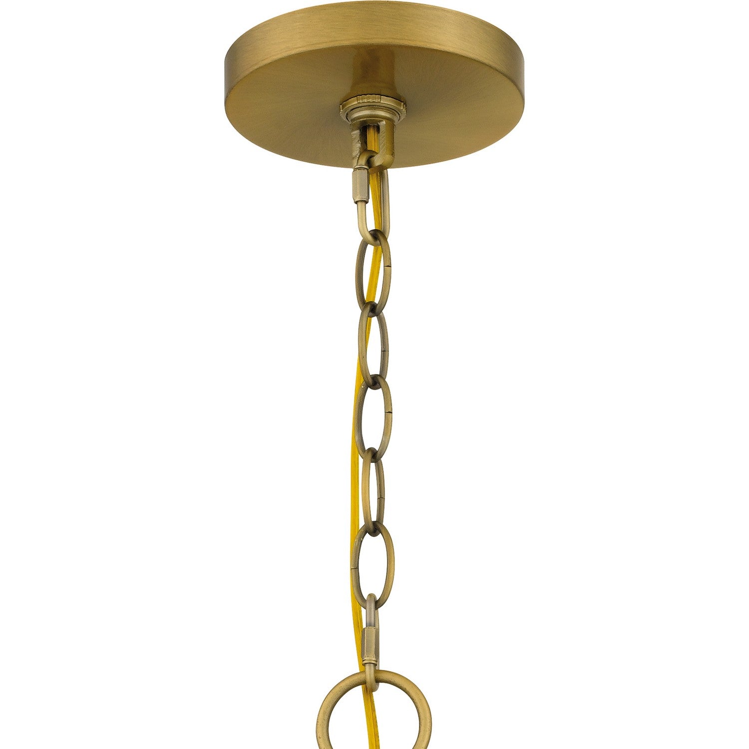 Quoizel - GCN5026AB - Five Light Chandelier - Gretchen - Aged Brass