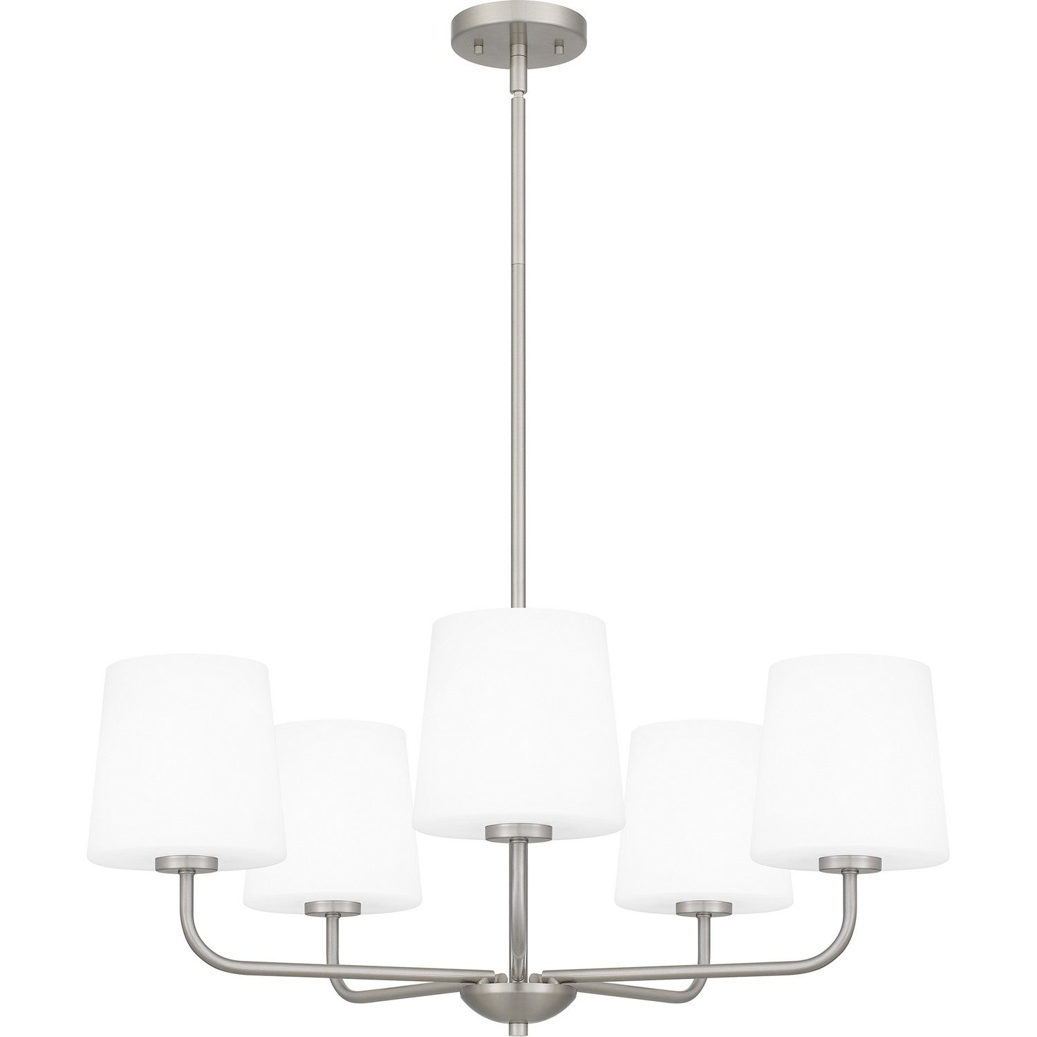 Quoizel - GGR5028BN - Five Light Chandelier - Gallagher - Brushed Nickel