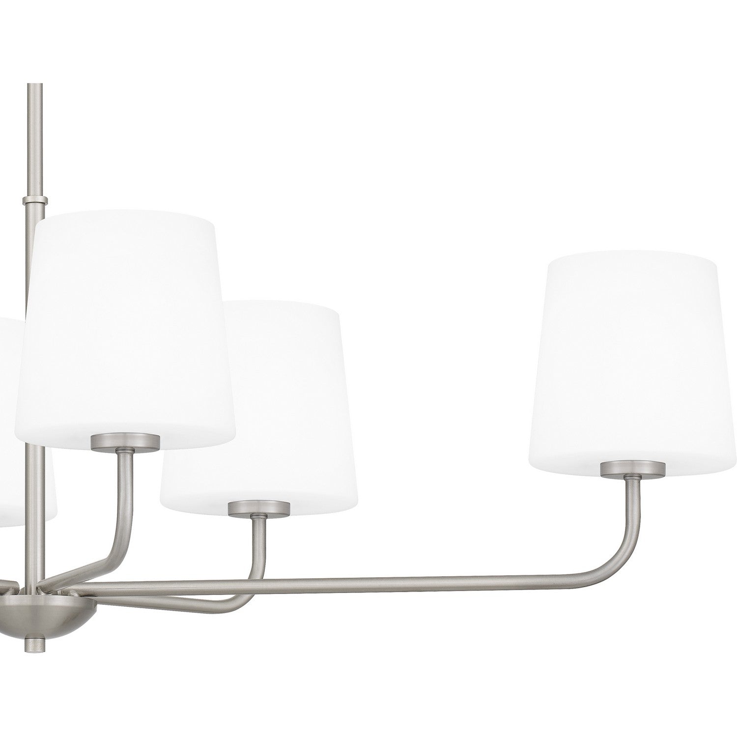 Quoizel - GGR642BN - Six Light Linear Chandelier - Gallagher - Brushed Nickel