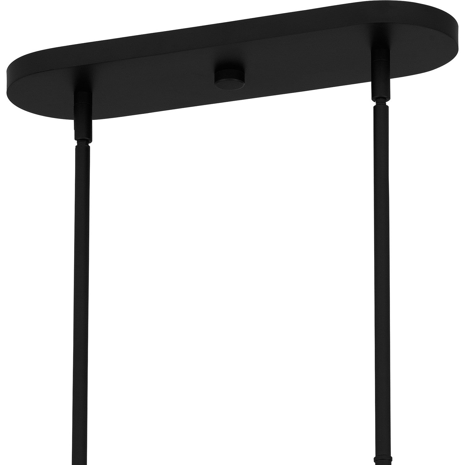 Quoizel - HDR842MBK - Nine Light Linear Chandelier - Hendrix - Matte Black