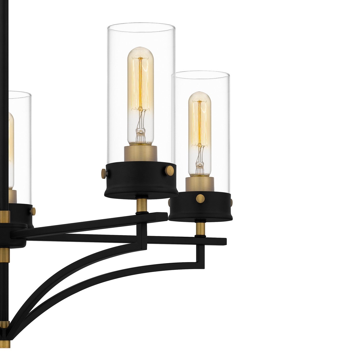 Quoizel - HLS5026MBK - Five Light Chandelier - Hillside - Matte Black