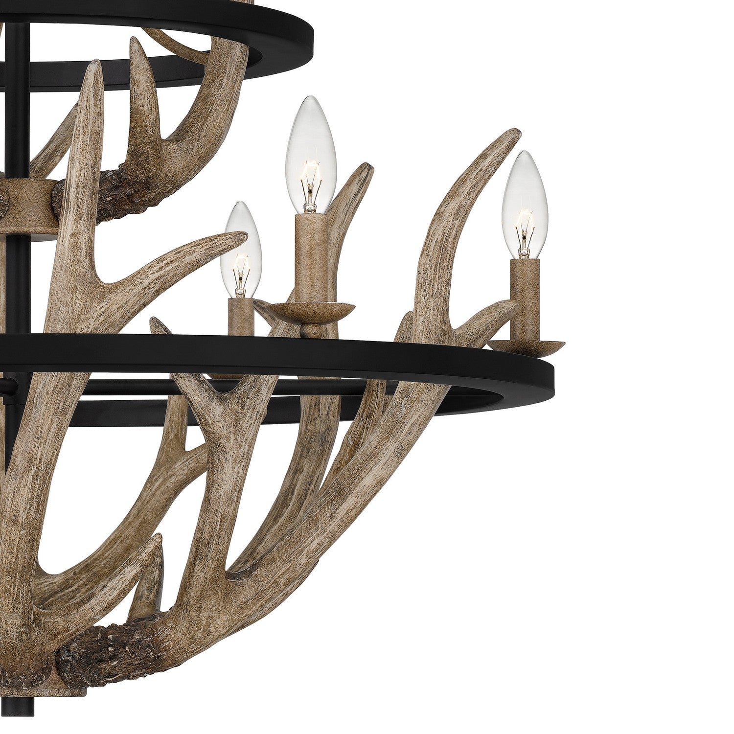 Quoizel - JR5032EK - Nine Light Chandelier - Journey - Earth Black