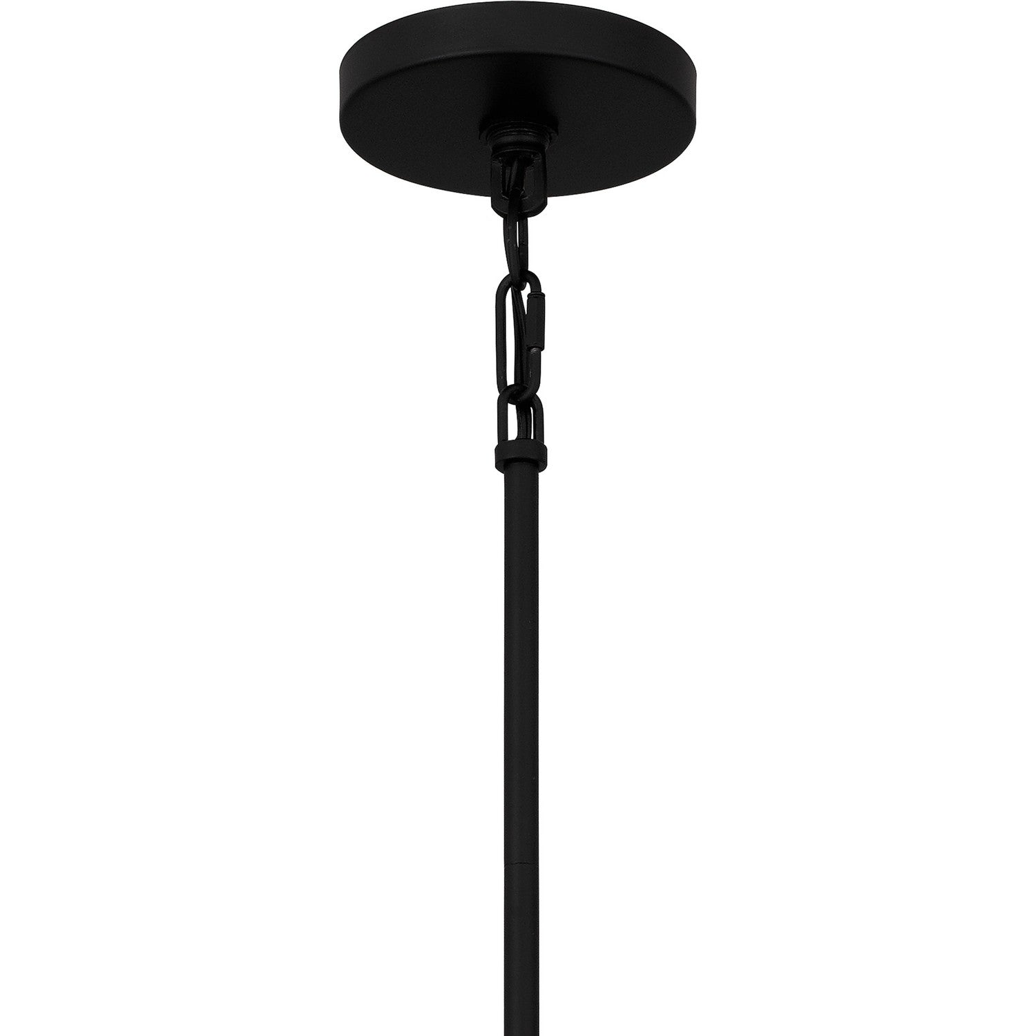 Quoizel - LEI2816MBK - Four Light Pendant - Leiland - Matte Black