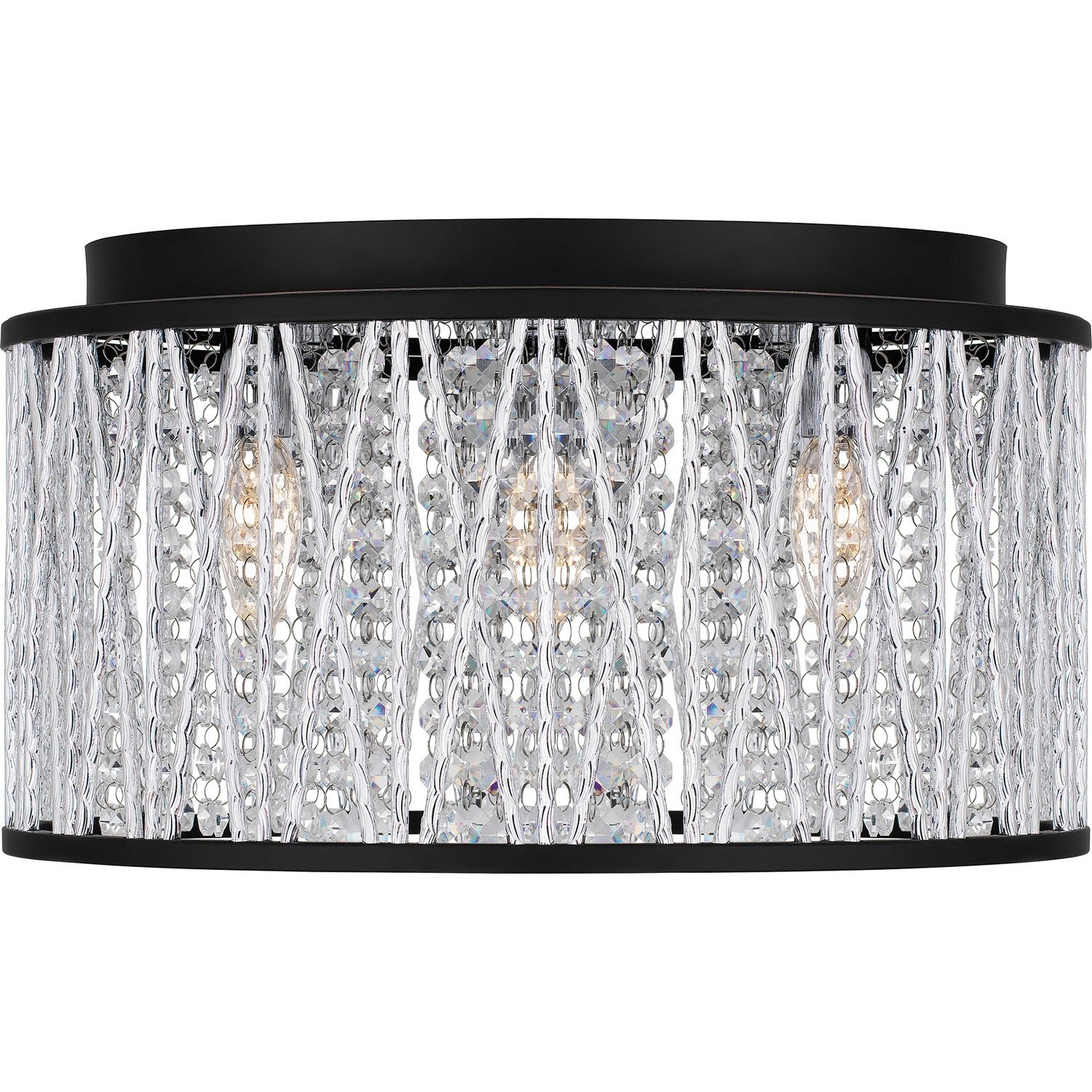 Quoizel - PCCET1616MBK - Five Light Flush Mount - Celeste - Matte Black
