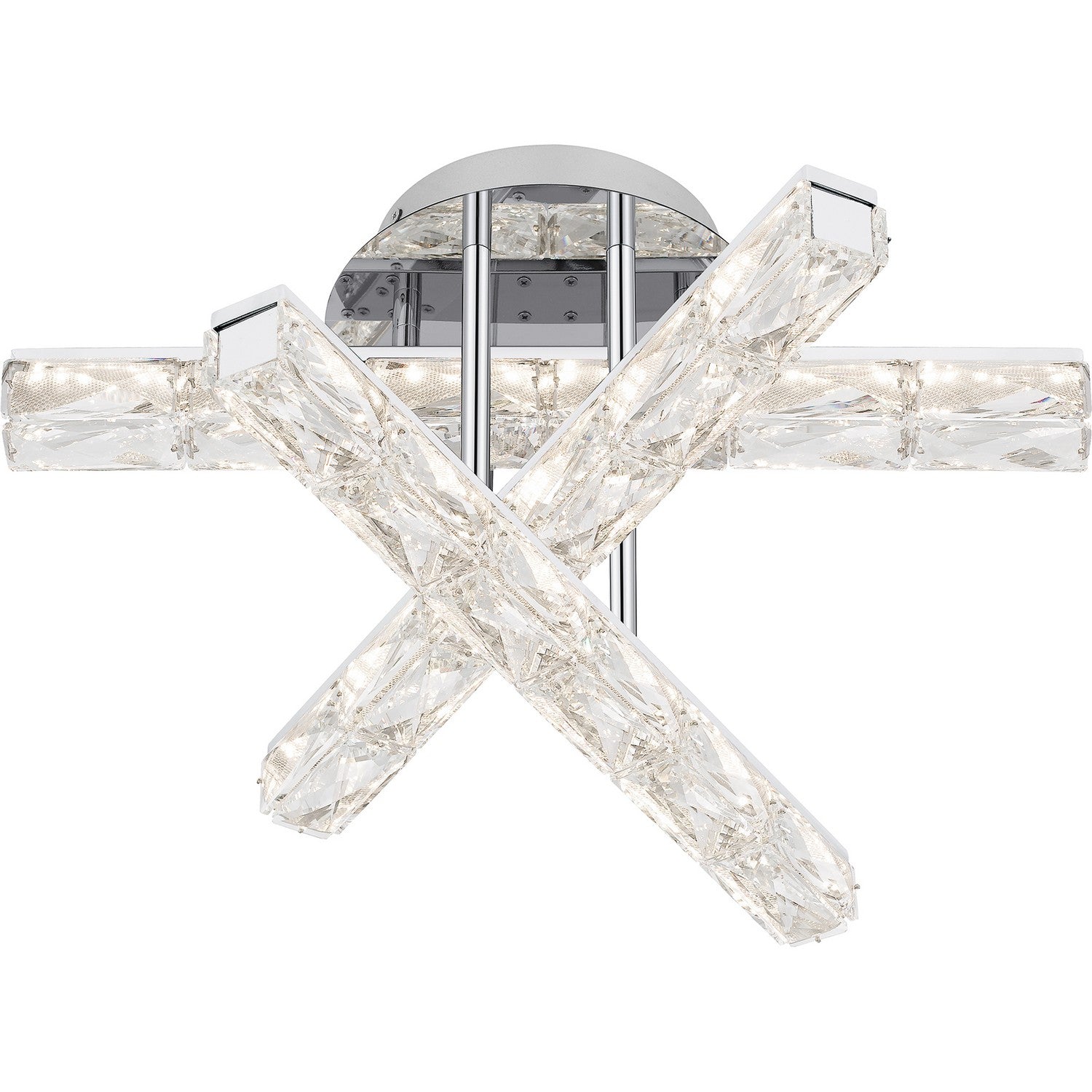 Quoizel - PCCME1718C - LED Semi Flush Mount - Comet - Polished Chrome