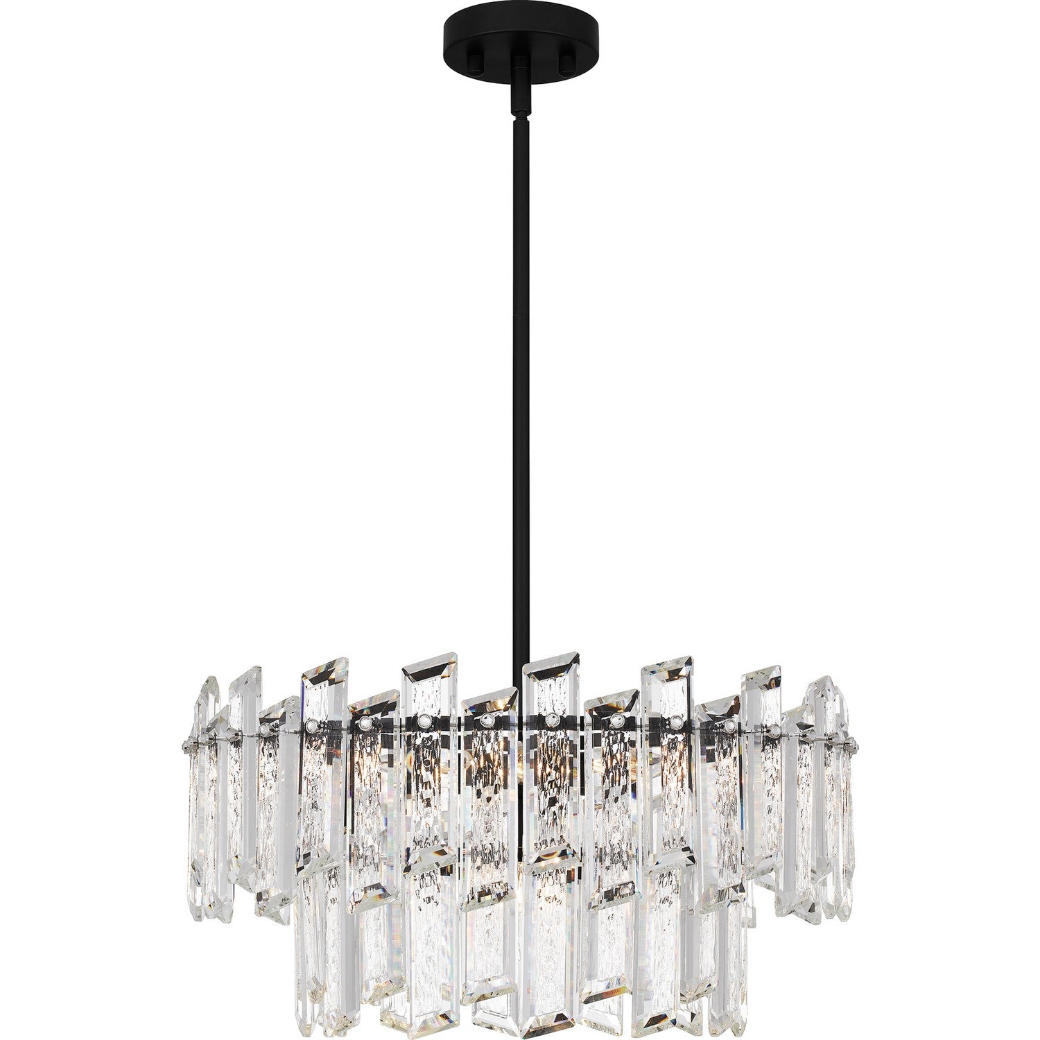Quoizel - PCDIN2819MBK - Six Light Pendant - Dion - Matte Black