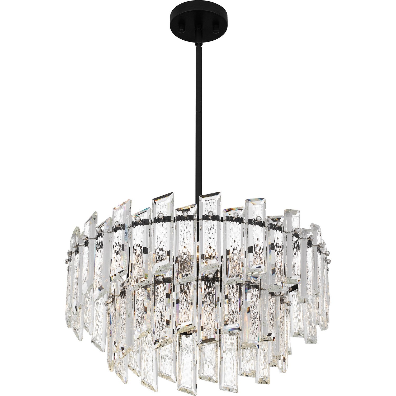 Quoizel - PCDIN2819MBK - Six Light Pendant - Dion - Matte Black
