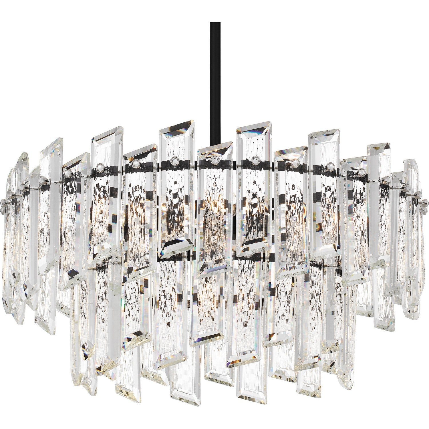 Quoizel - PCDIN2819MBK - Six Light Pendant - Dion - Matte Black
