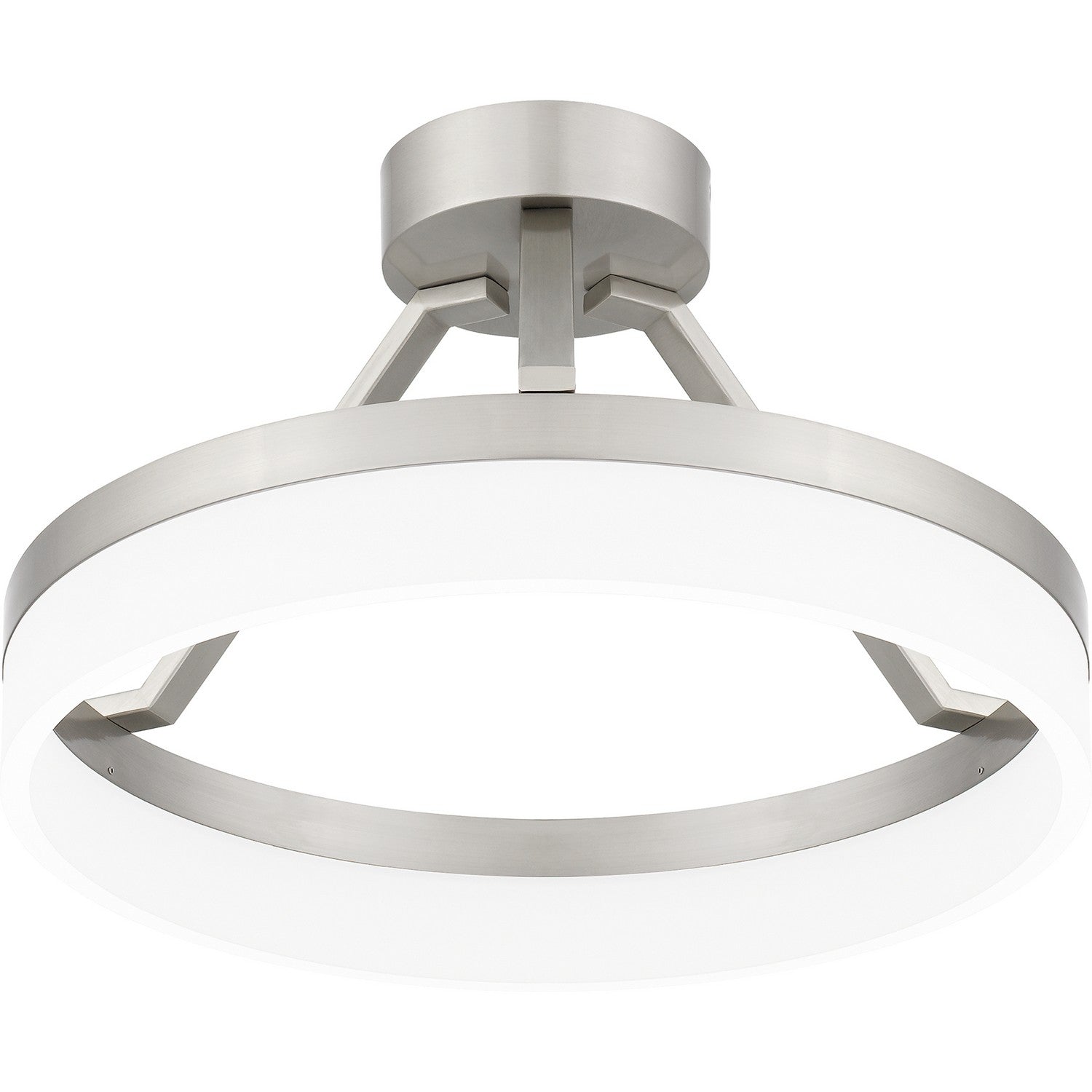 Quoizel - PCOH1716BN - LED Semi Flush Mount - Cohen - Brushed Nickel