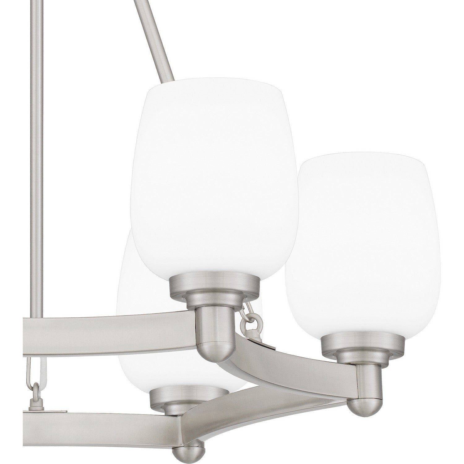 Quoizel - PNG5028BN - Six Light Chandelier - Penning - Brushed Nickel