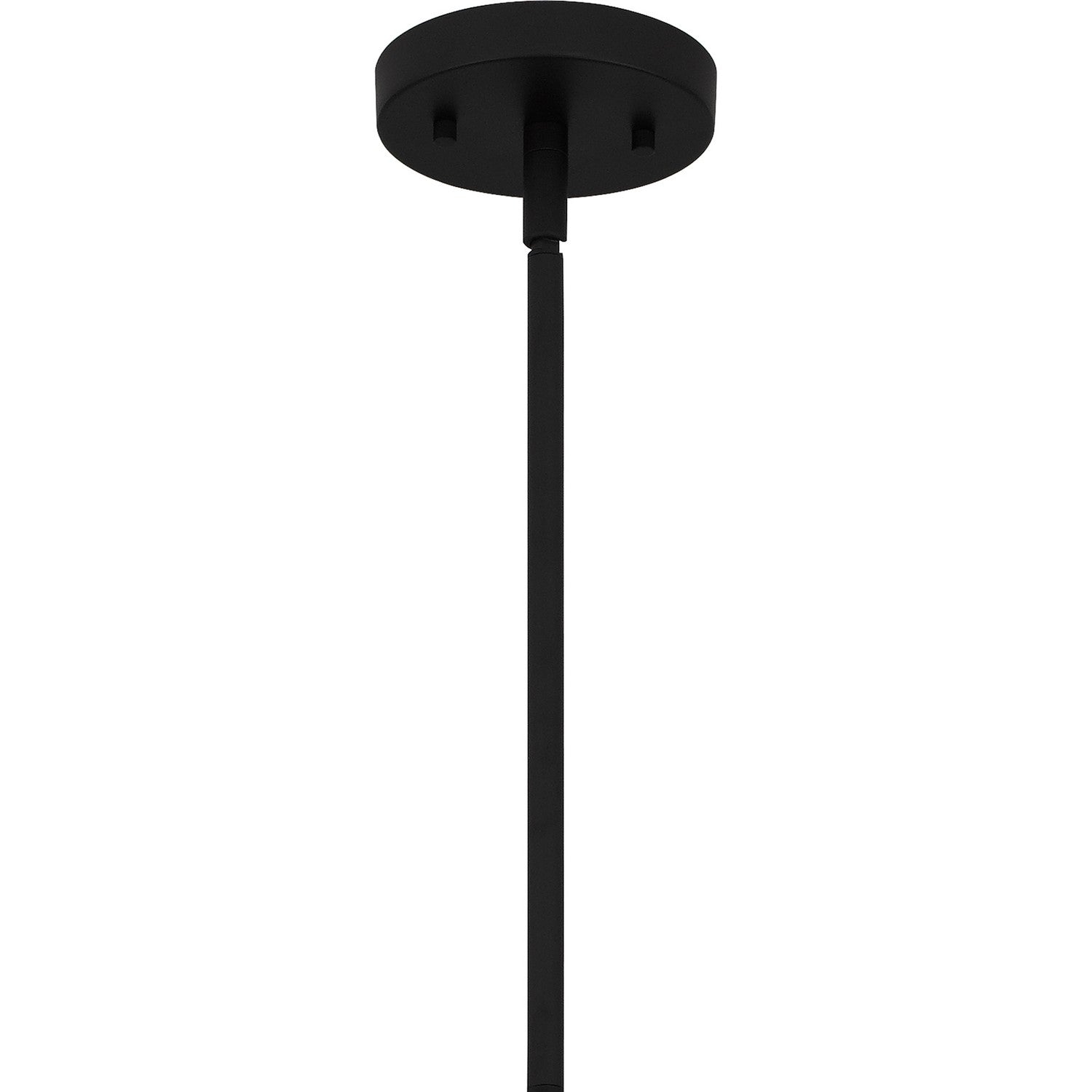 Quoizel - PNG638MBK - Six Light Linear Chandelier - Penning - Matte Black