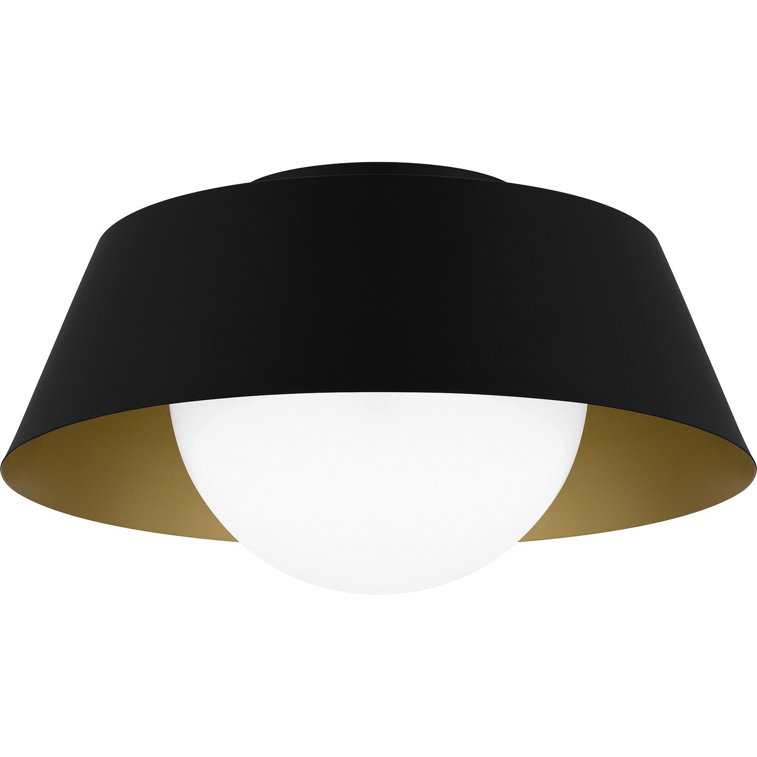 Quoizel - QFL6182MBK - One Light Flush Mount - Quoizel Flush Mount - Matte Black