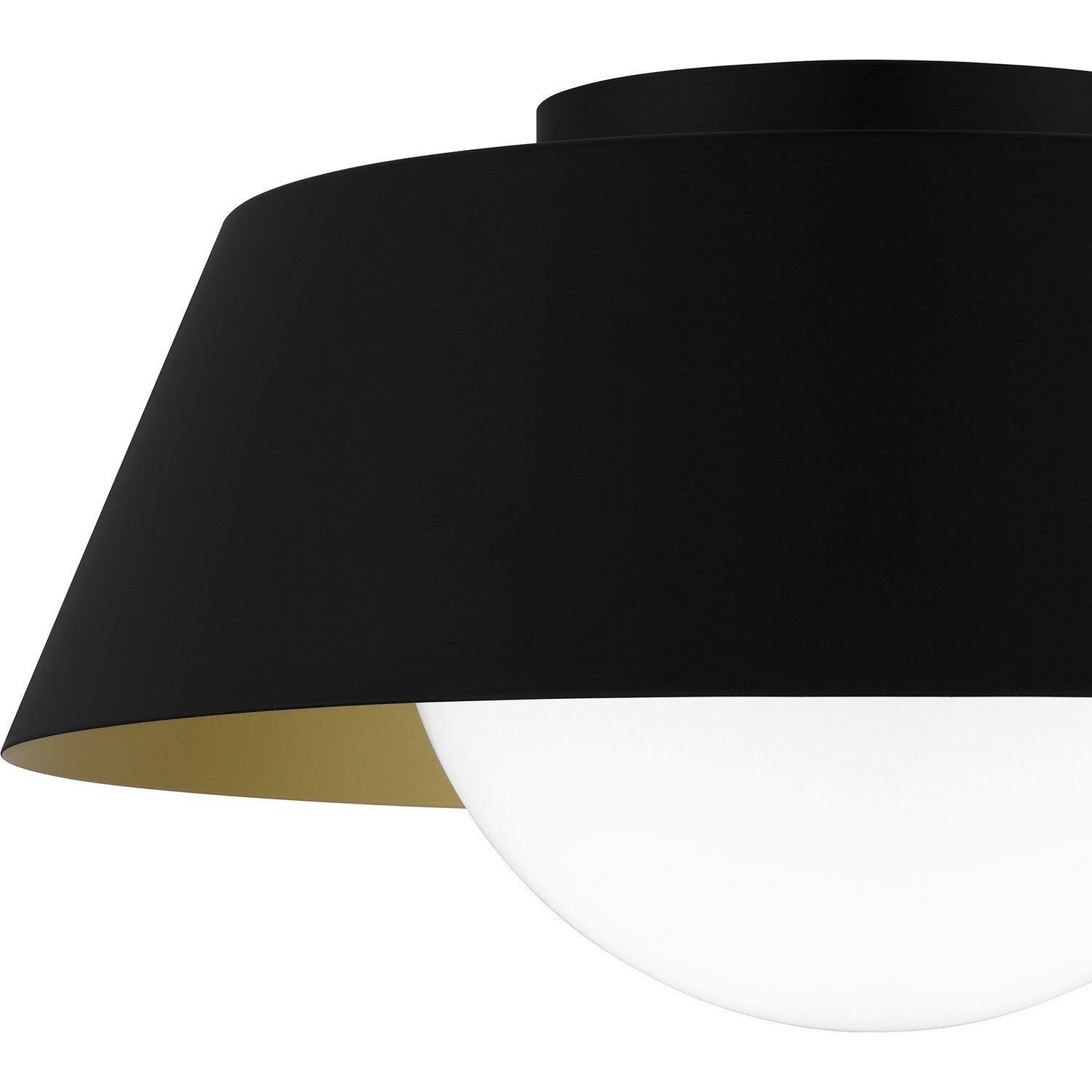 Quoizel - QFL6182MBK - One Light Flush Mount - Quoizel Flush Mount - Matte Black