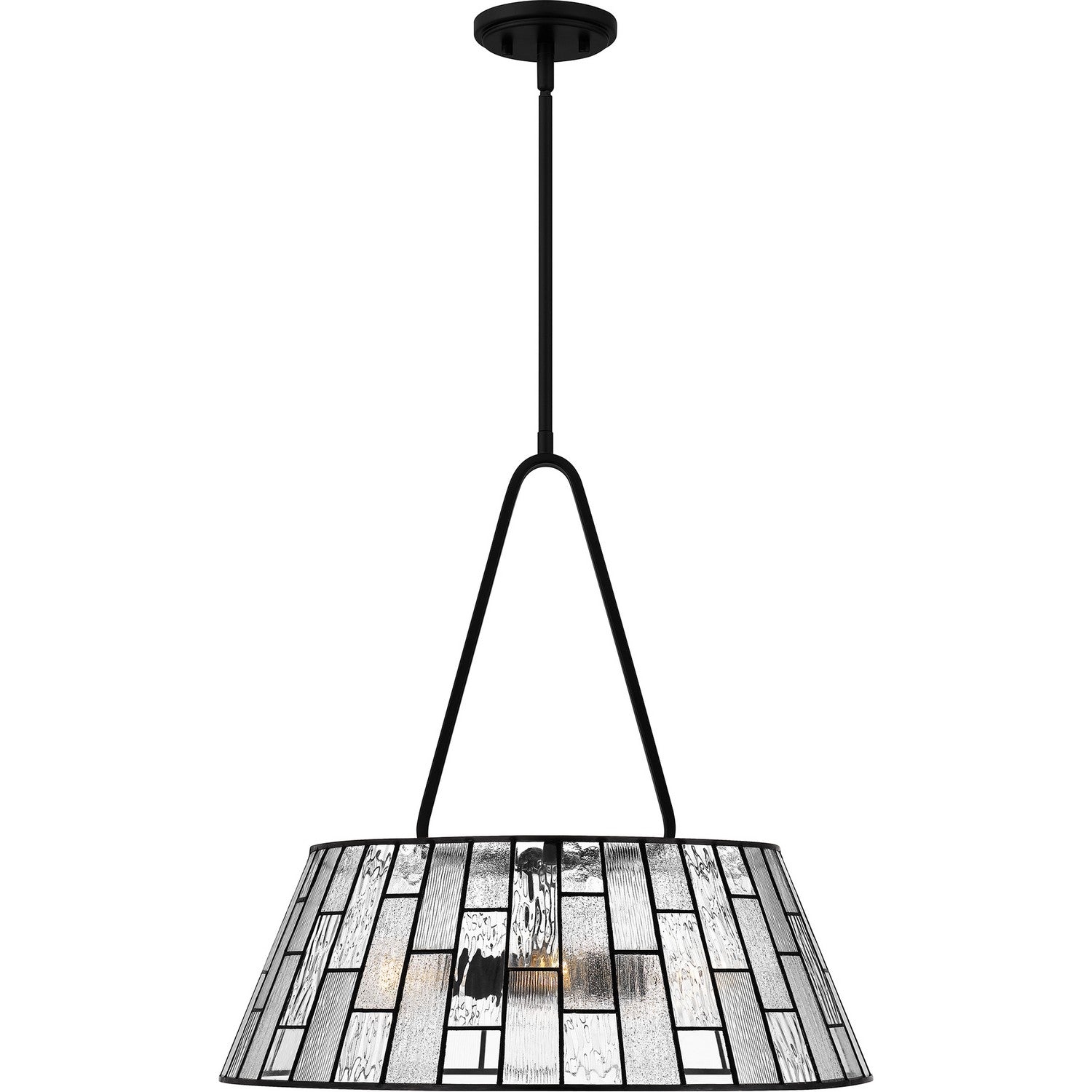 Quoizel - QP6176MBK - Four Light Pendant - Quoizel Pendant - Matte Black