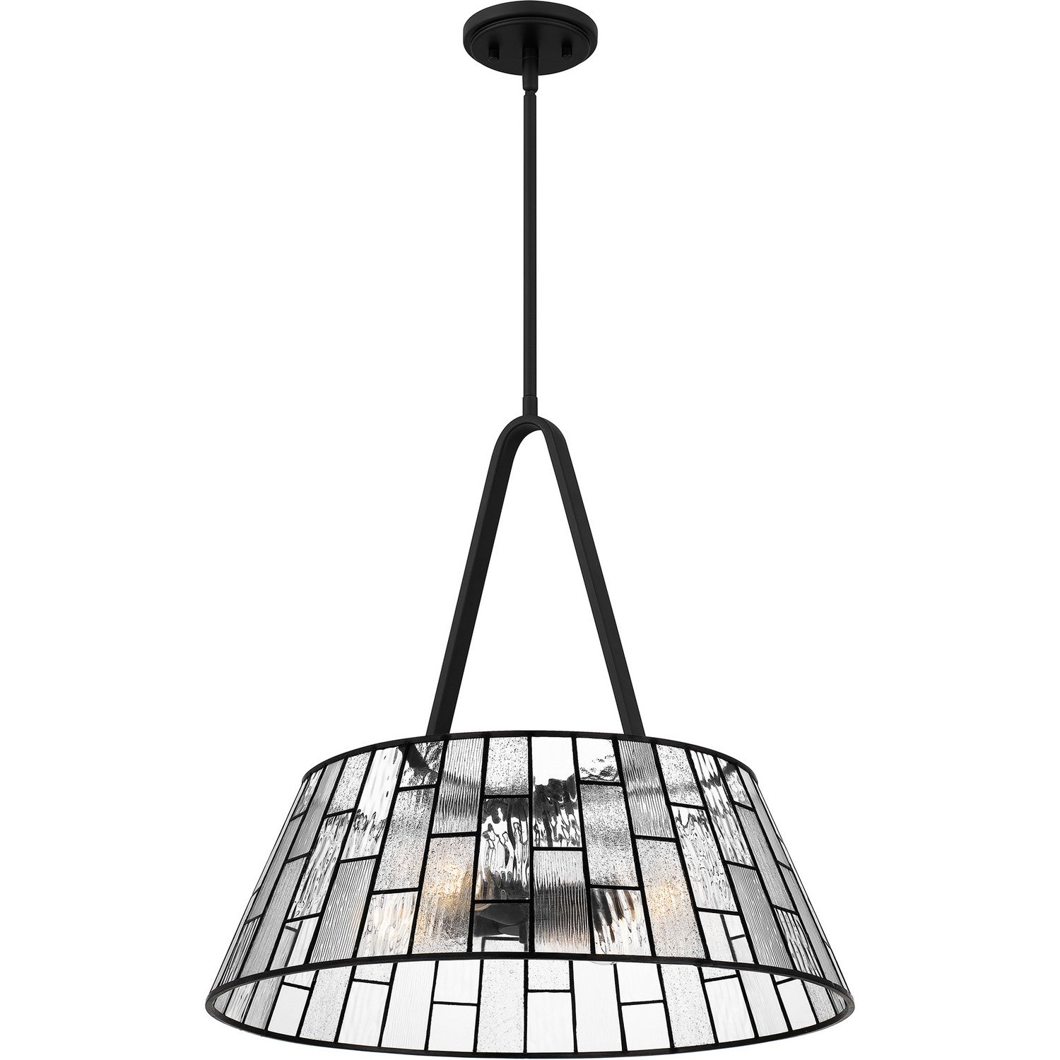 Quoizel - QP6176MBK - Four Light Pendant - Quoizel Pendant - Matte Black