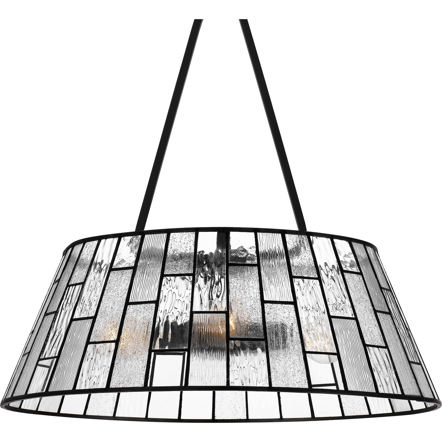 Quoizel - QP6176MBK - Four Light Pendant - Quoizel Pendant - Matte Black