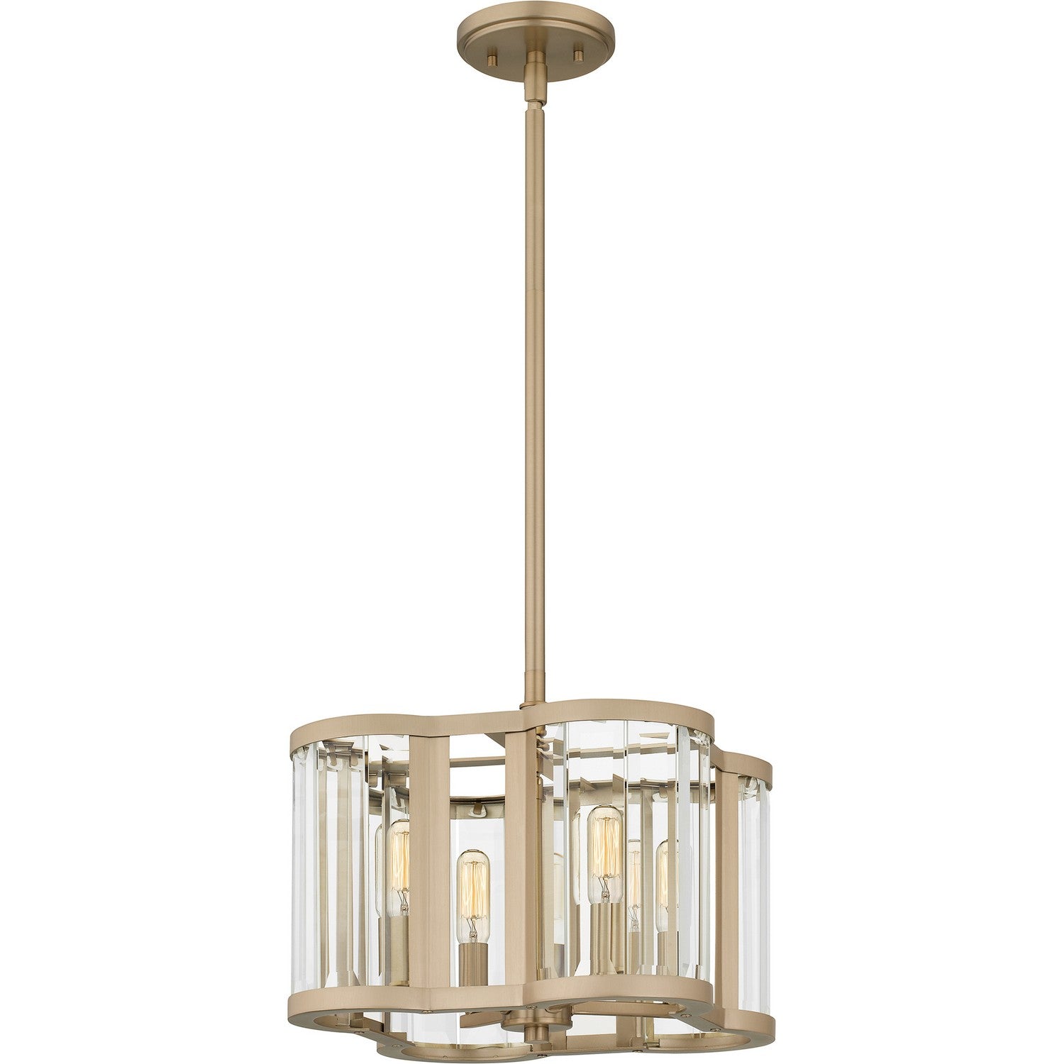 Quoizel - QP6193BGD - Four Light Pendant - Quoizel Pendant - Bronze Gold