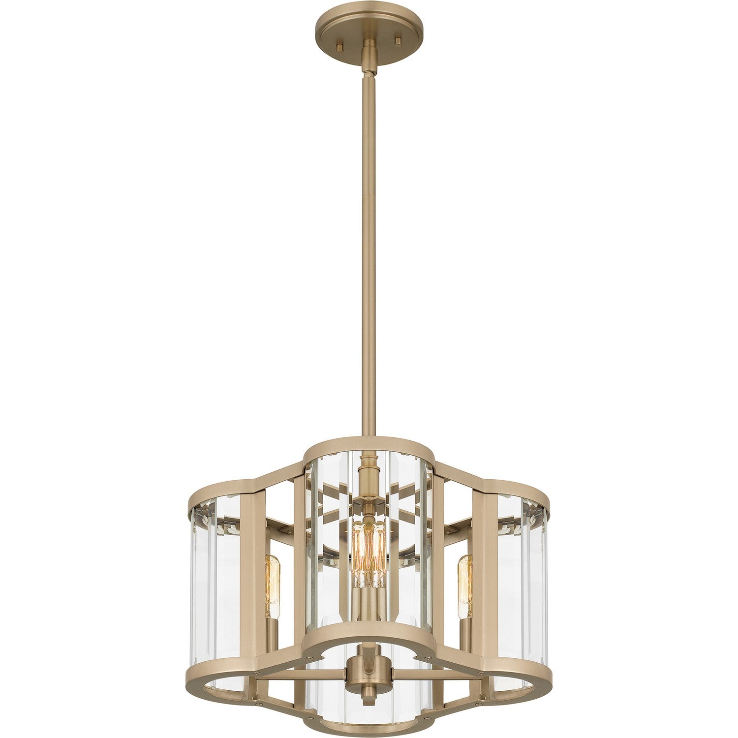 Quoizel - QP6193BGD - Four Light Pendant - Quoizel Pendant - Bronze Gold