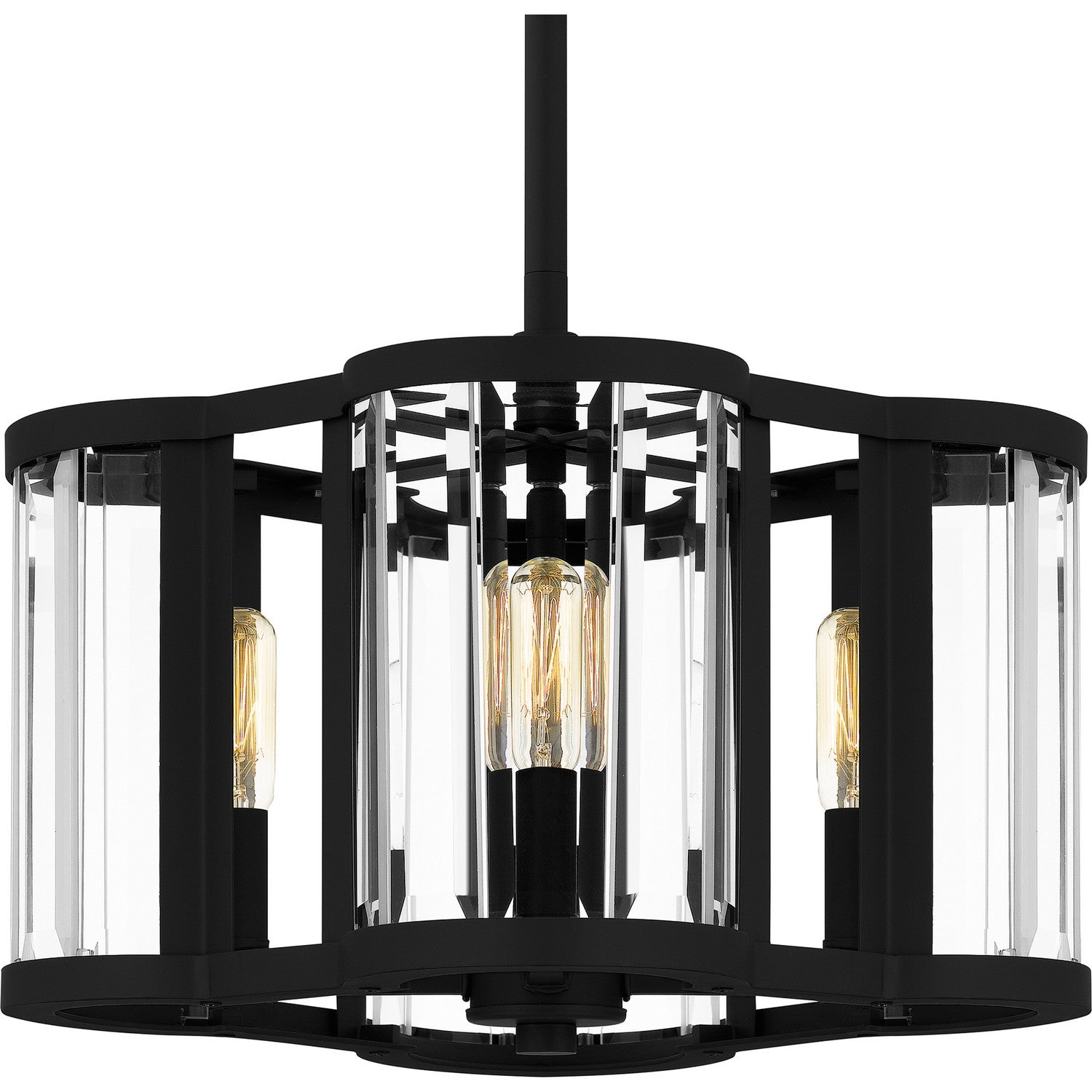 Quoizel - QP6193MBK - Four Light Pendant - Quoizel Pendant - Matte Black