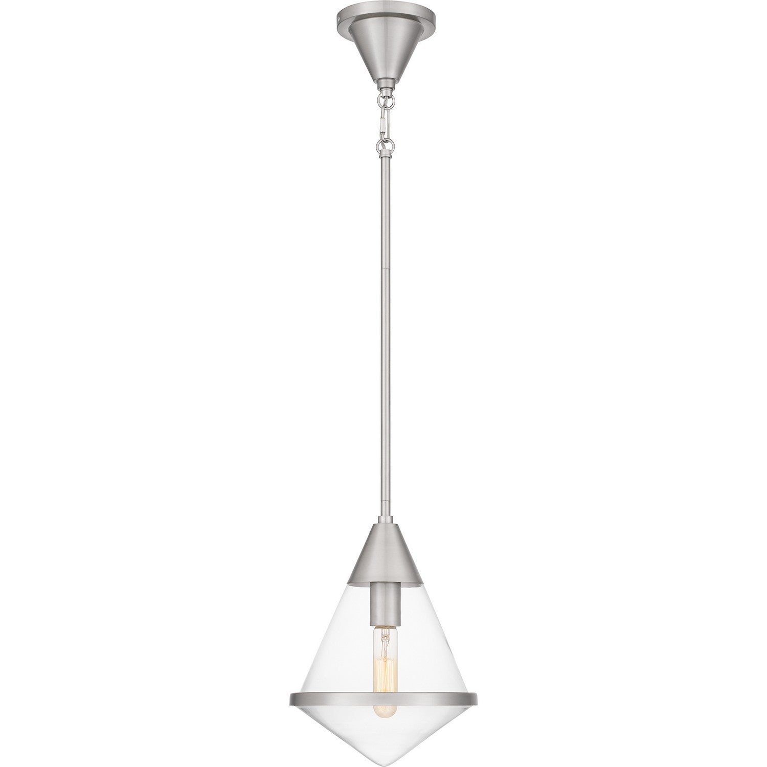 Quoizel - QPP6160BN - One Light Mini Pendant - Quoizel Piccolo Pendant - Brushed Nickel