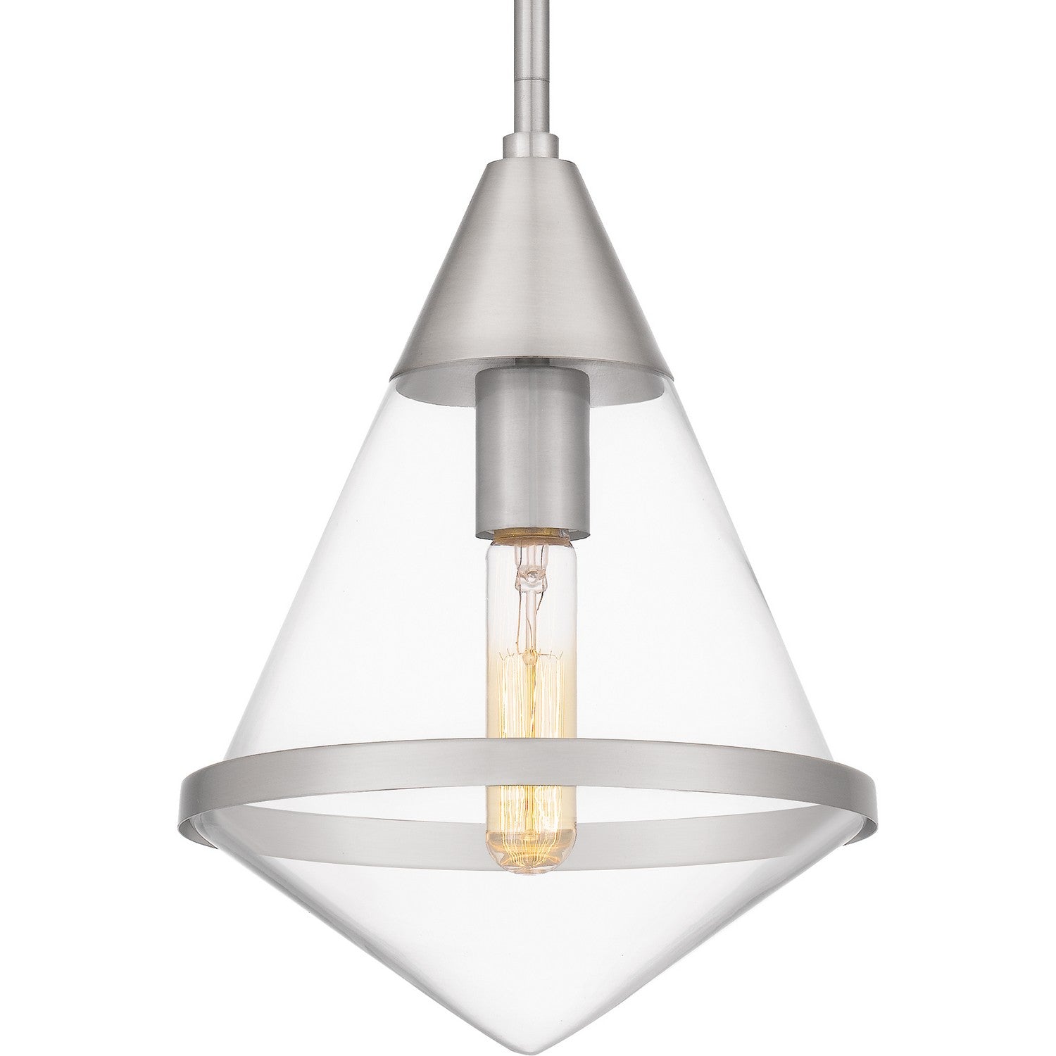 Quoizel - QPP6160BN - One Light Mini Pendant - Quoizel Piccolo Pendant - Brushed Nickel
