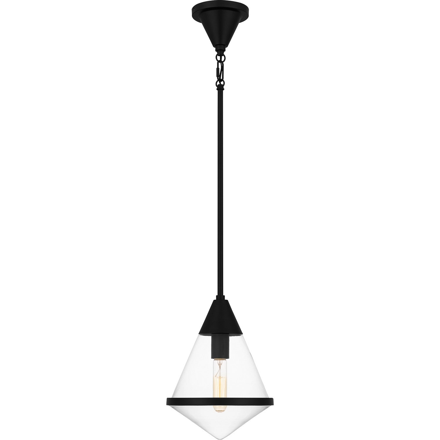 Quoizel - QPP6160MBK - One Light Mini Pendant - Quoizel Piccolo Pendant - Matte Black