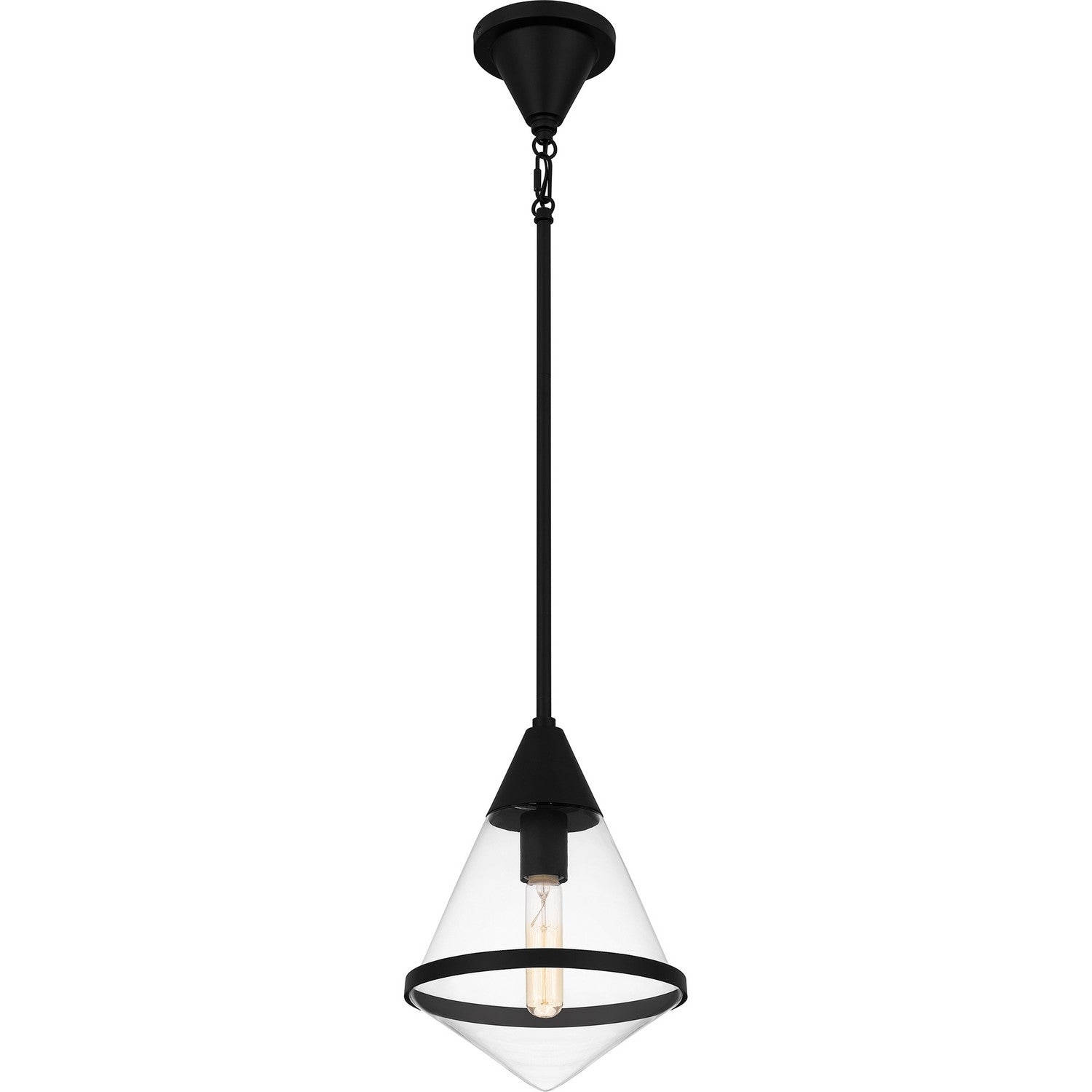 Quoizel - QPP6160MBK - One Light Mini Pendant - Quoizel Piccolo Pendant - Matte Black