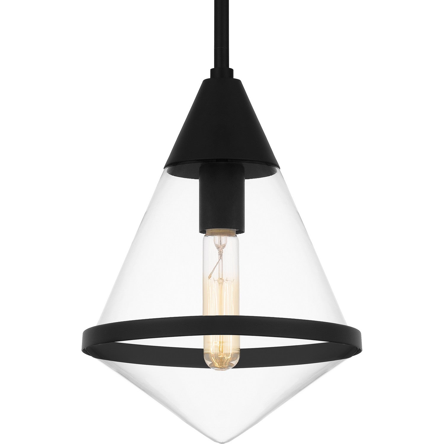Quoizel - QPP6160MBK - One Light Mini Pendant - Quoizel Piccolo Pendant - Matte Black