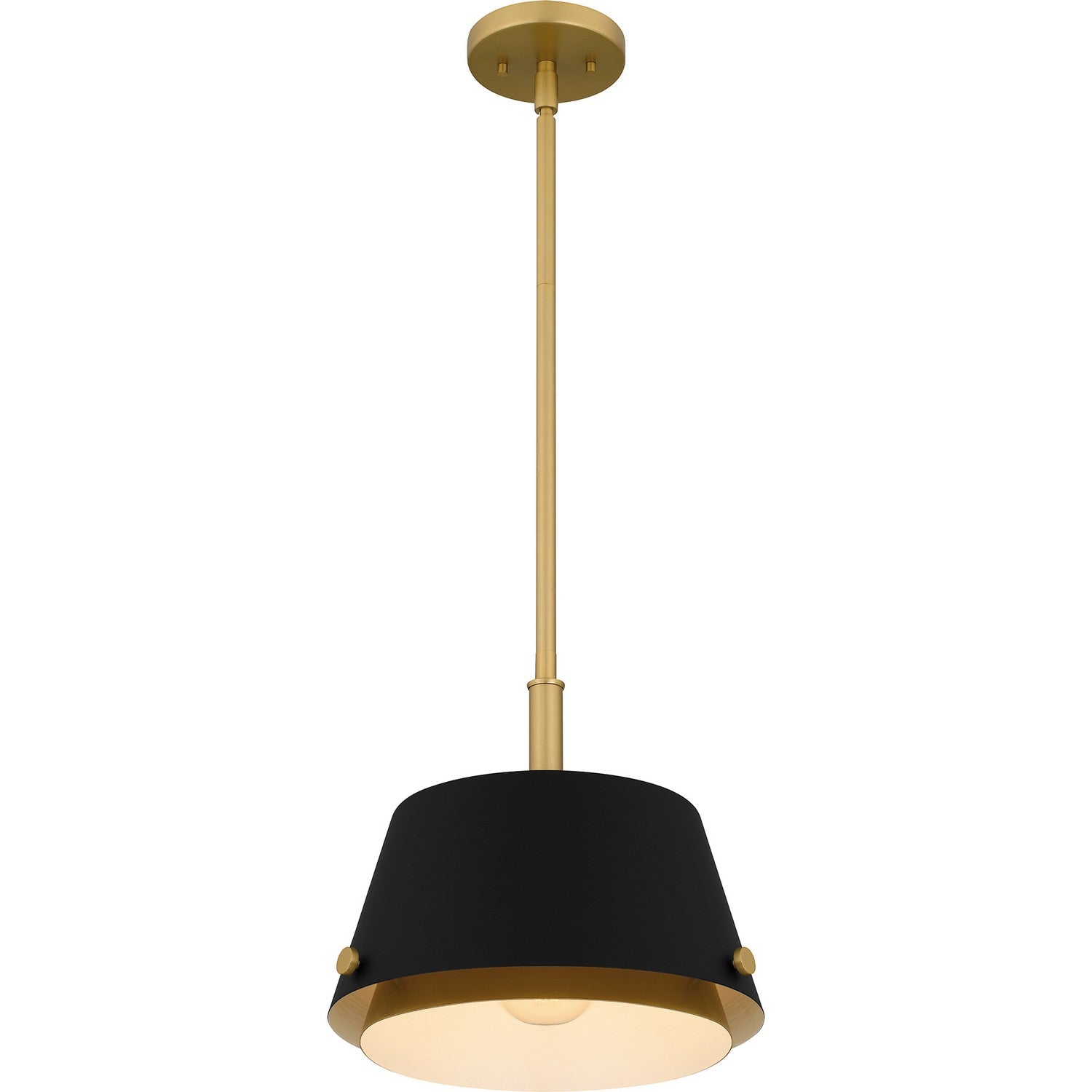 Quoizel - QPP6163MBK - One Light Pendant - Quoizel Piccolo Pendant - Matte Black
