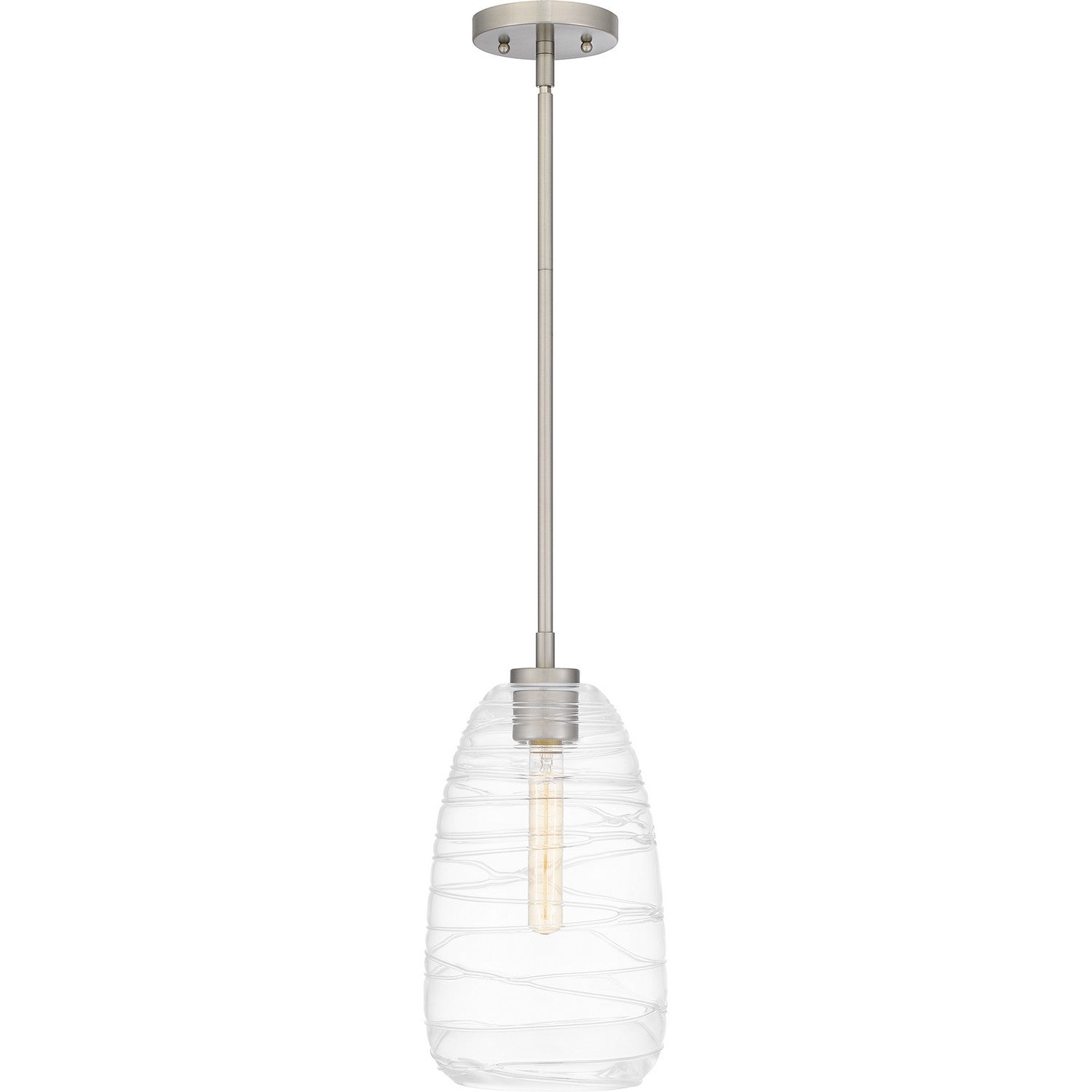 Quoizel - QPP6165BN - One Light Mini Pendant - Quoizel Piccolo Pendant - Brushed Nickel
