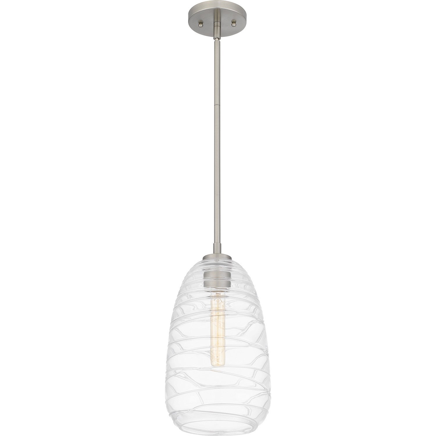 Quoizel - QPP6165BN - One Light Mini Pendant - Quoizel Piccolo Pendant - Brushed Nickel