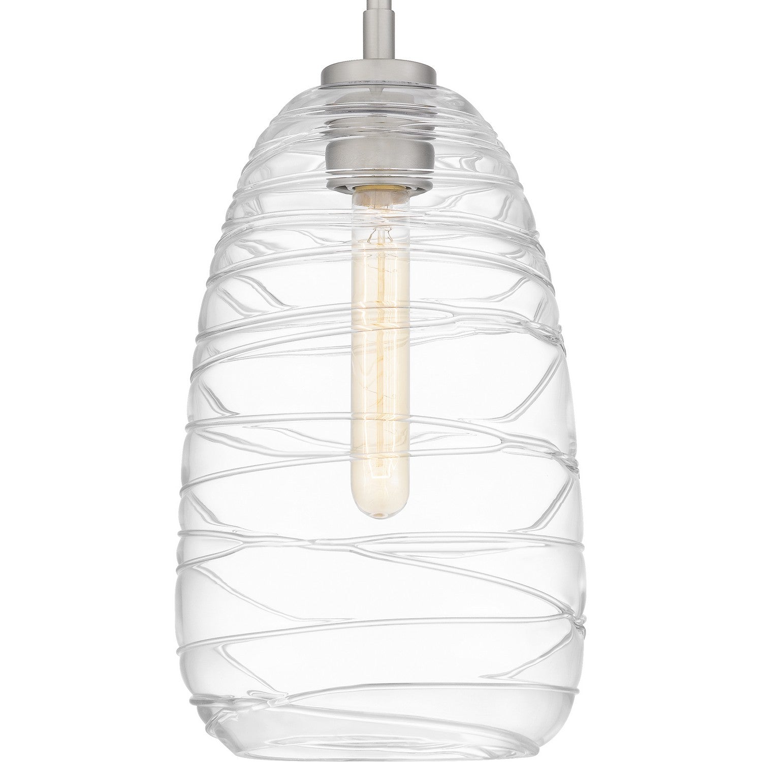 Quoizel - QPP6165BN - One Light Mini Pendant - Quoizel Piccolo Pendant - Brushed Nickel