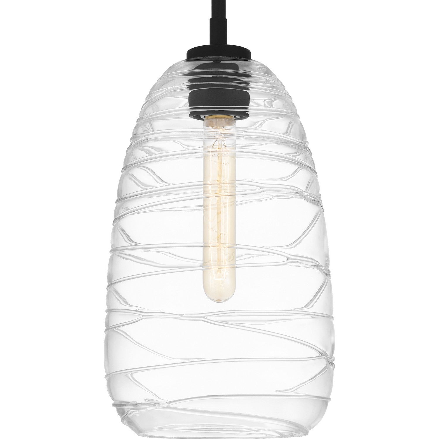 Quoizel - QPP6165MBK - One Light Mini Pendant - Quoizel Piccolo Pendant - Matte Black