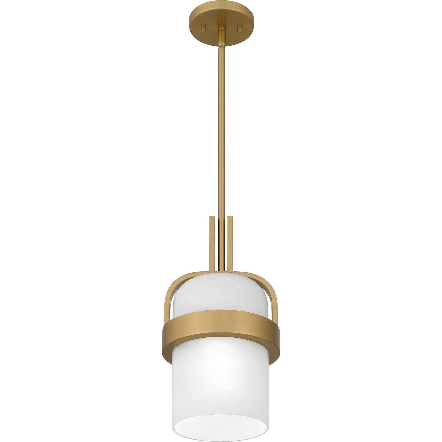 Quoizel - QPP6174AB - One Light Mini Pendant - Quoizel Piccolo Pendant - Aged Brass