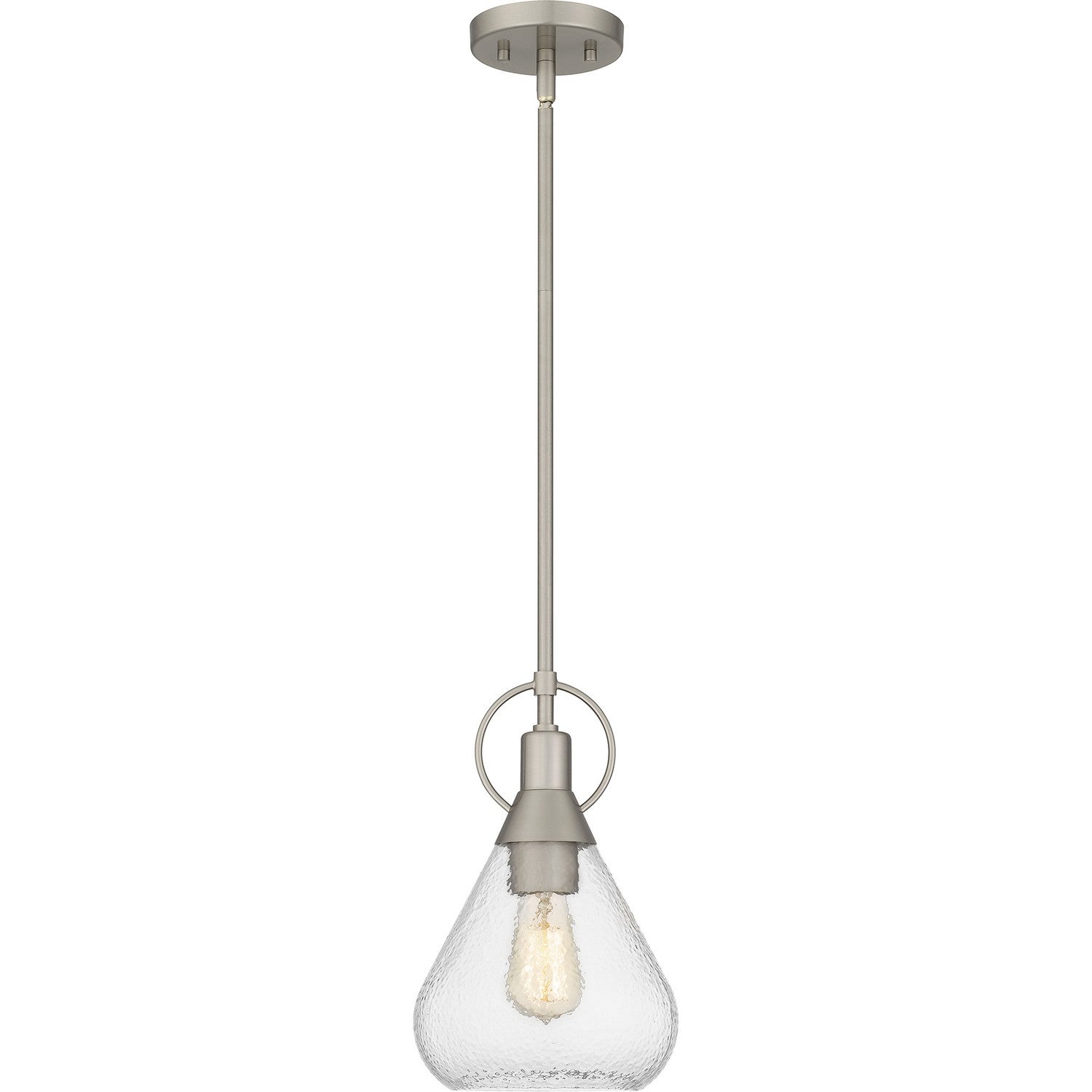 Quoizel - QPP6187BN - One Light Mini Pendant - Quoizel Piccolo Pendant - Brushed Nickel