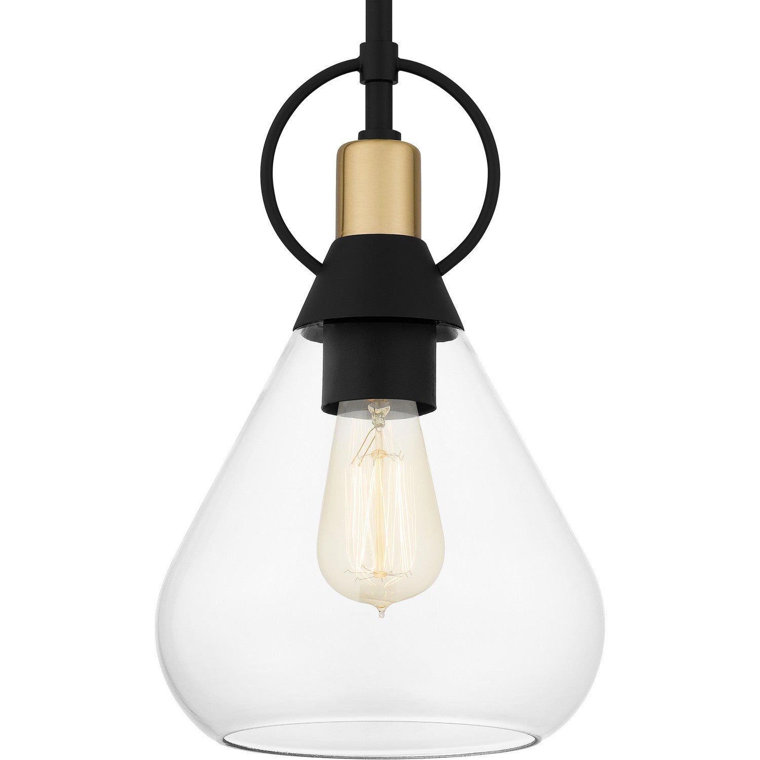 Quoizel - QPP6187MBK - One Light Mini Pendant - Quoizel Piccolo Pendant - Matte Black