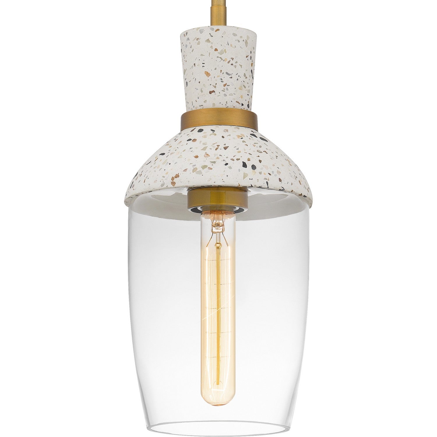 Quoizel - QPP6189AB - One Light Mini Pendant - Quoizel Piccolo Pendant - Aged Brass