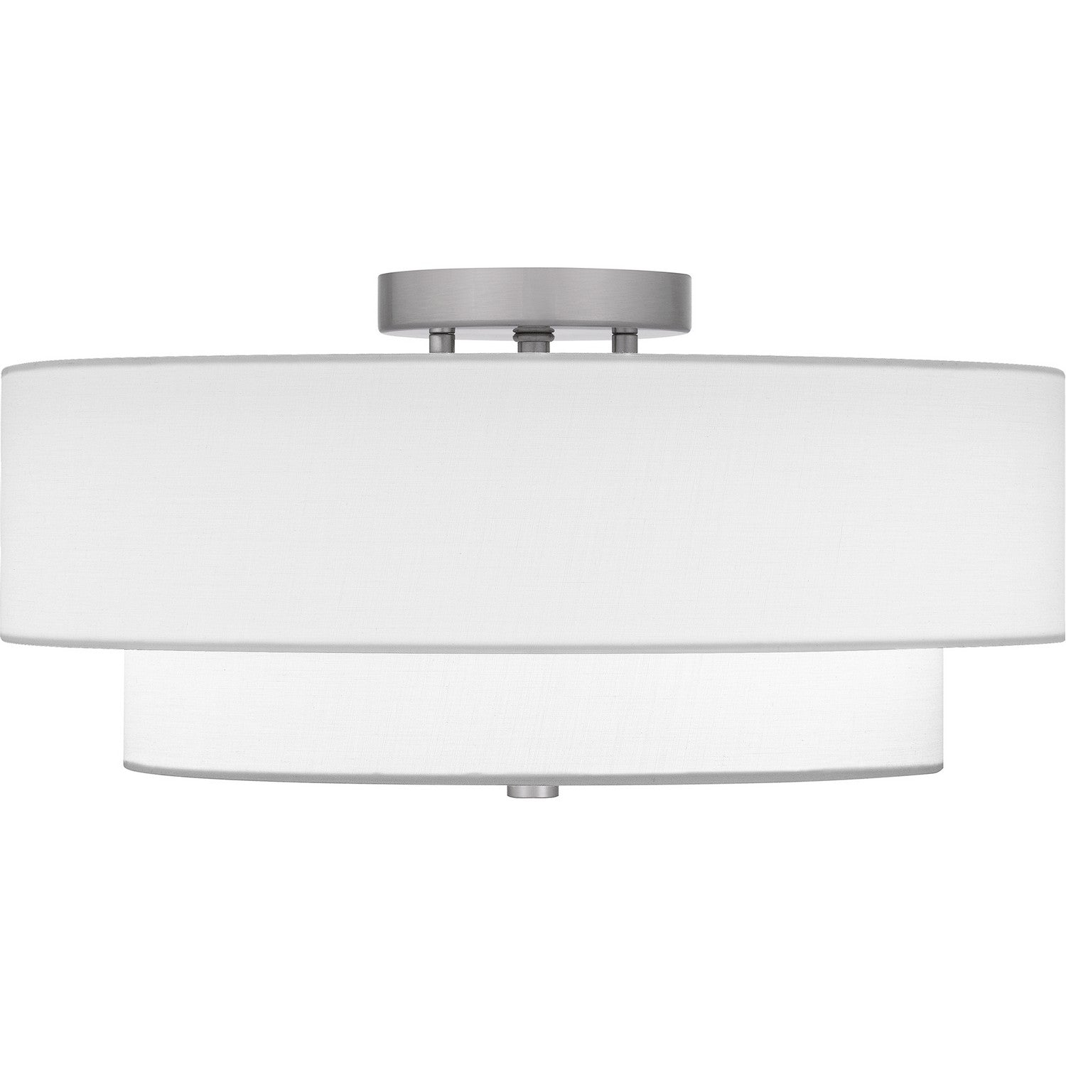 Quoizel - QSF6177BN - Two Light Semi Flush Mount - Quoizel Semi-Flush Mount - Brushed Nickel